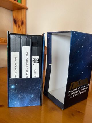 Trilogía Star Wars VHS Coleccionista