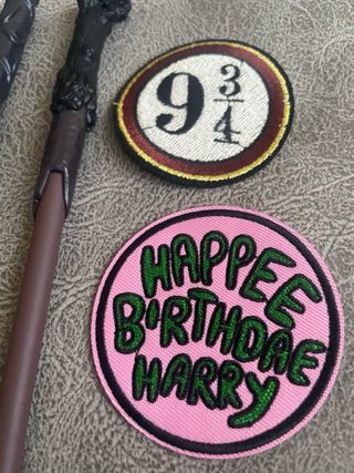 Pack Harry Potter Varitas y Parches