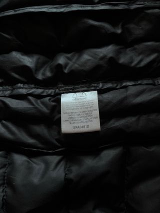 Piumino Ellesse nero e grigio