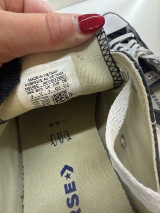 Zapatillas Converse All Star Hombre Negras