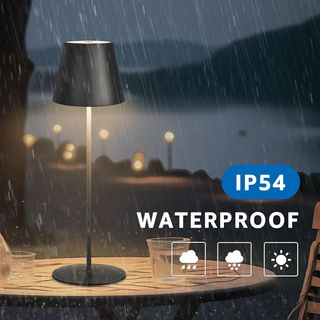 2x LAMPADA da tavolo LED ricaricabile a batteria