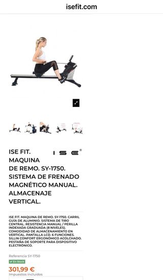 Máquina de Remos ISEFIT