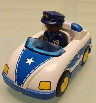 Pack Playmobil 1.2.3 Tren y Vehículos
