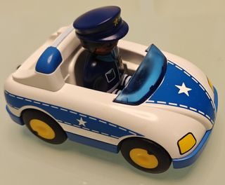 Pack Playmobil 1.2.3 Tren y Vehículos