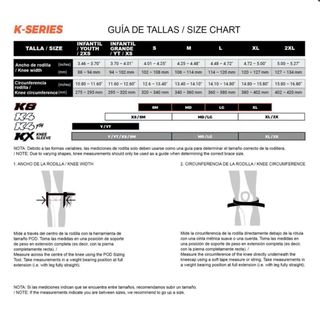 Rodilleras POD K8 2.0 talla M
