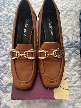 Zapatos Andarina Marrones Talla 39