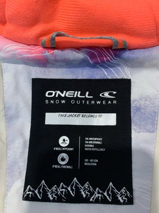 Chaqueta Nieve Niña O'Neill Multicolor