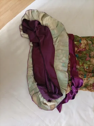 Vestido mujer Talla XL floral morado