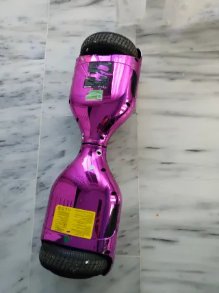 Hoverboard Mega Motion Rosa Metálico