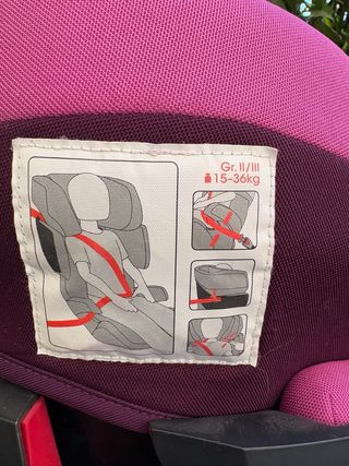 Silla coche Cybex Grupo II/III