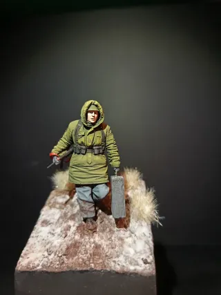 Maqueta Figura División Azul