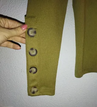 Jersey verde mujer talla M