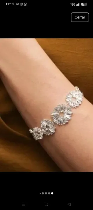 Pulsera Plata Vidal & Vidal Orgánic