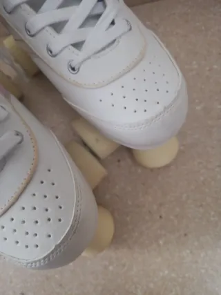Patines Oxelo 4 ruedas número 38, 1 solo uso