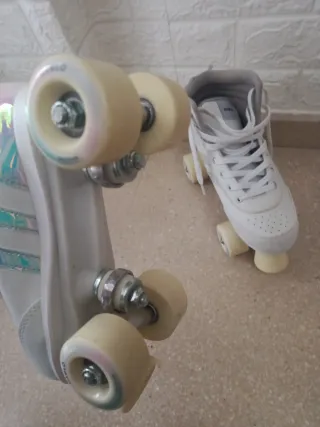 Patines Oxelo 4 ruedas número 38, 1 solo uso