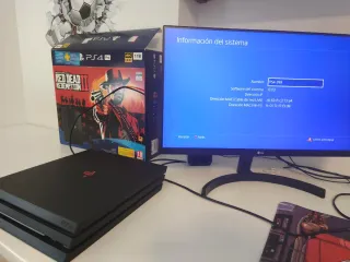 PS4 Pro 1TB + 3 Juegos + 2 Mandos