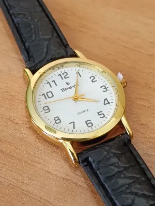Reloj Bravo Mujer Negro/Dorado