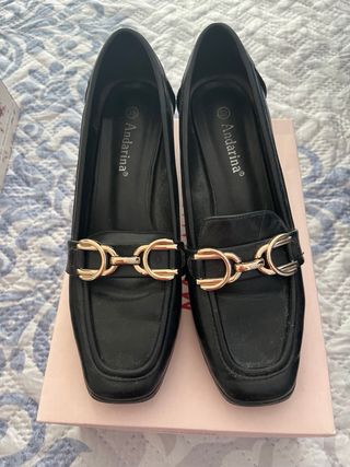 Zapatos Andarina Negros Talla 39