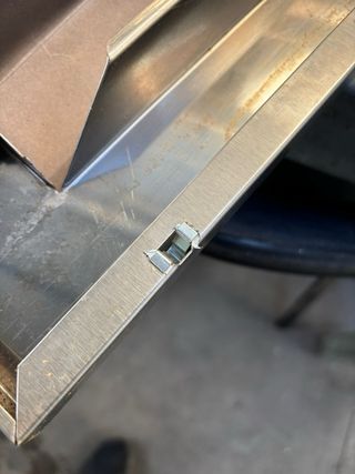 Marco para microondas de acero inoxidable