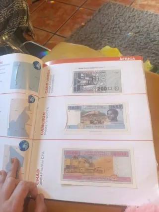Libro Billetes del Mundo Reproducciones