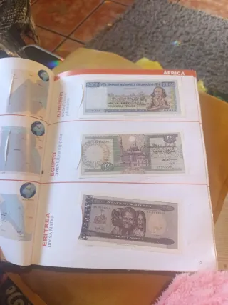 Libro Billetes del Mundo Reproducciones