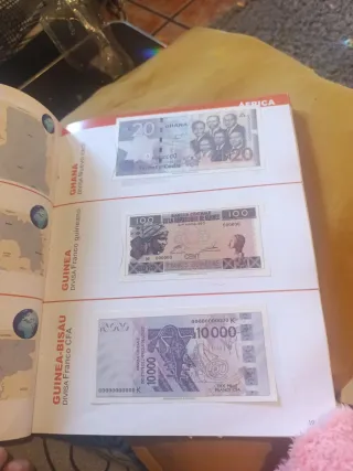 Libro Billetes del Mundo Reproducciones