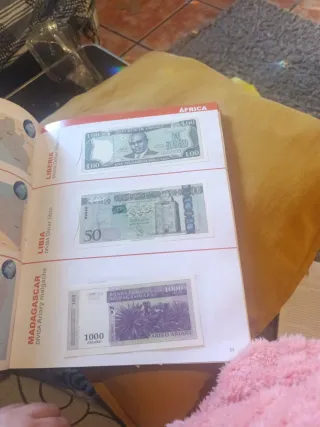 Libro Billetes del Mundo Reproducciones