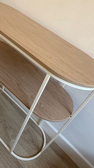 Recibidor/Estantería Madera y Metal