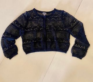 Bolero Adolfo Dominguez encaje negro