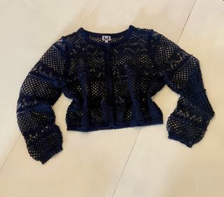 Bolero Adolfo Dominguez encaje negro