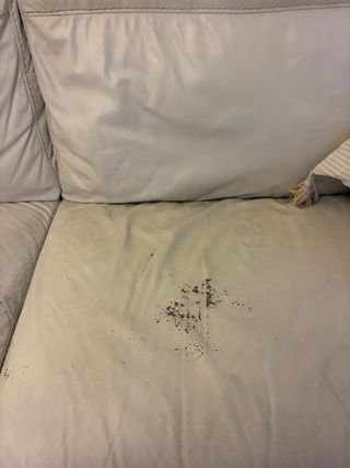 Sofá de Piel Natuzzi Blanco: 300los 2!!