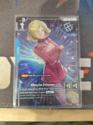 Sayla Mass R+ Gundam TCG (winner)