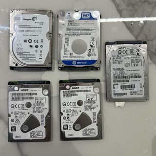 Lotto 5 Hdd HGST, Seagate, WD