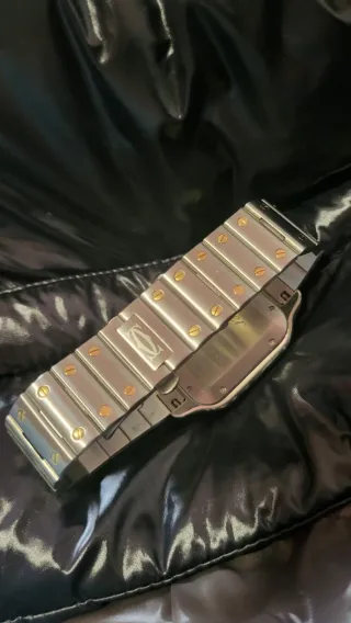 Cartier Santos Acciaio Oro