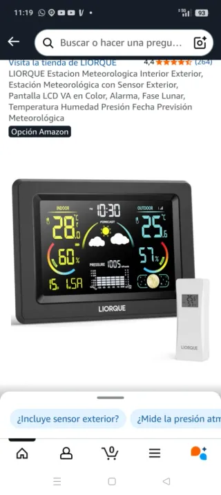 Estación Meteorológica LIORQUE