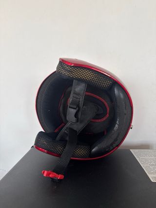 Casco de esquí Salomon rojo