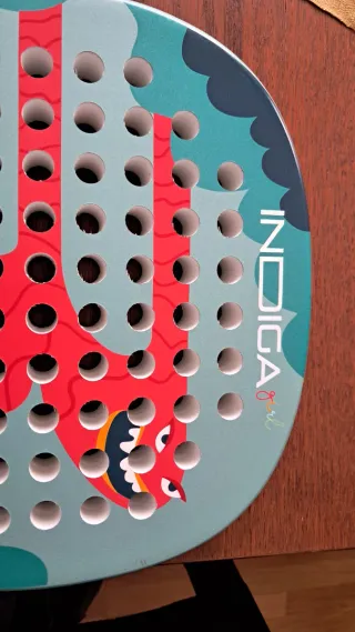 Pala de pádel infantil Kid Line indiga girl