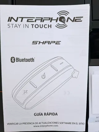 Intercomunicador moto Interphone Shape