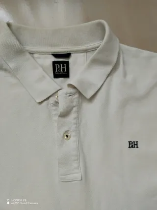 Camiseta Polo Pedro del Hierro Blanca