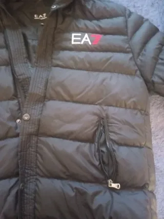 Plumífero EA7 Negro