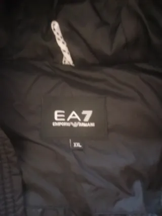 Plumífero EA7 Negro