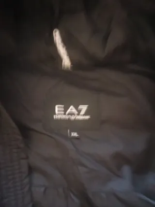 Plumífero EA7 Negro