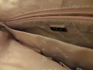Bolso Tous Beige y Marrón Piel Cocodrilo