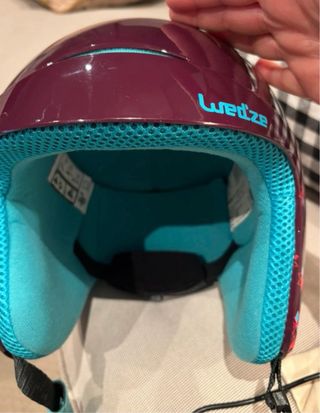 Lore ropa esquí casco niña casco, guantes, pantalo