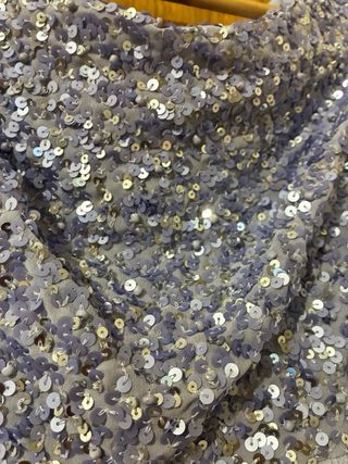 Vestido de fiesta lentejuelas y tul