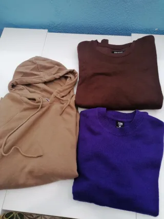 Lote 3 Sudaderas y Jerséis Bershka