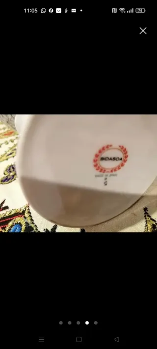 Juego de té y café de porcelana