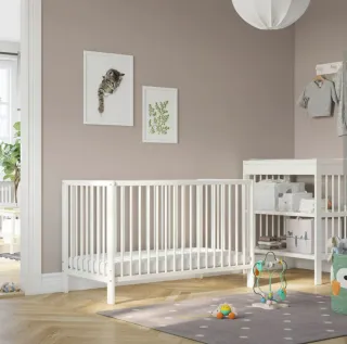 Cuna bebé blanca IKEA