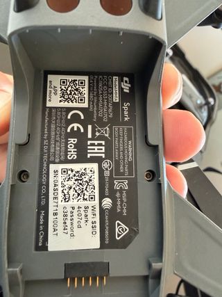 DJI Spark con accesorios