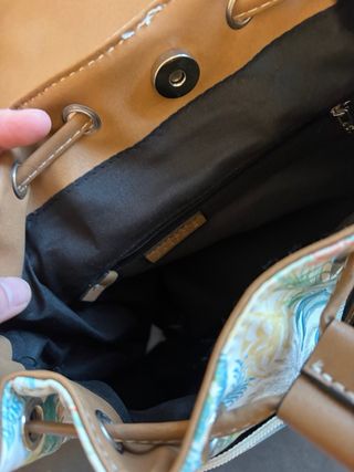 Mochila Parfois estampado tropical